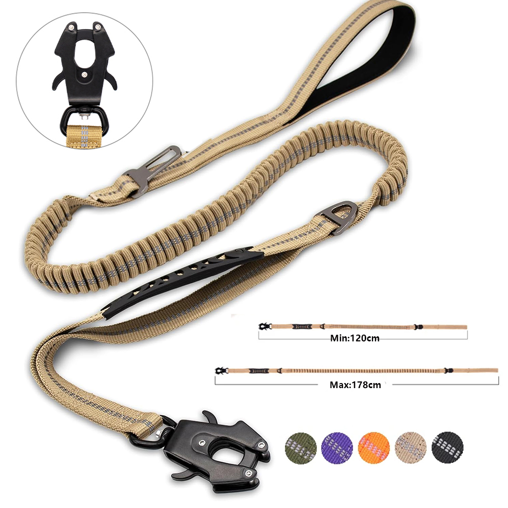 Reflecterende Schokabsorberend - Bungee Dog Leash Shock Absorbing recensie en prijs