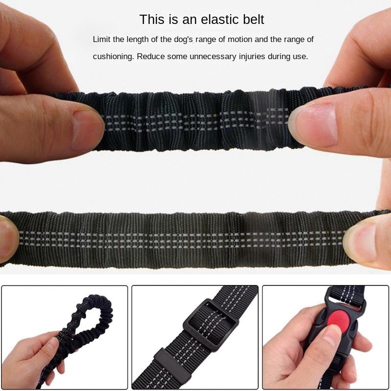Handvrije hondenriem voor het  - Hands Free Dog Running Leash Waist Belt recensie en prijs