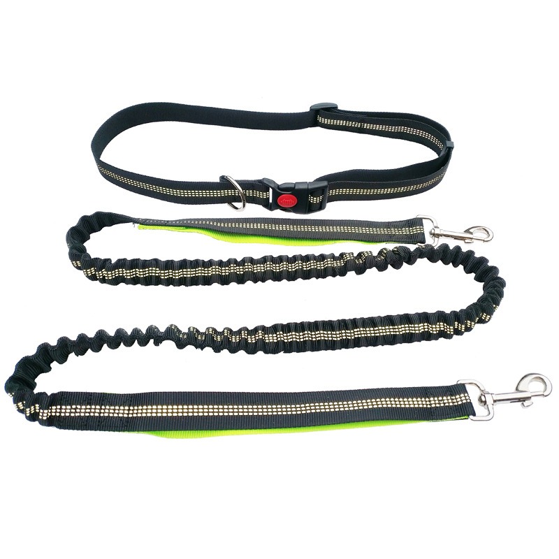 Handvrije hondenriem voor het  - Hands Free Dog Running Leash Waist Belt recensie en prijs